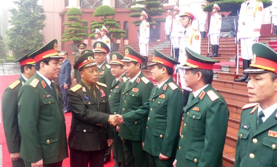 Quan hệ hợp tác quân đội là trụ cột trong quan hệ hợp tác toàn diện hai nước Việt - Lào ảnh 3