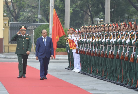 Thủ tướng Nguyễn Xuân Phúc thăm và làm việc tại Học viện Quốc phòng ảnh 1