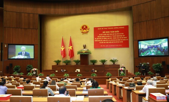 Tổng Bí thư Nguyễn Phú Trọng: Cán bộ, đảng viên phải suy nghĩ, hành động vì lợi ích chung, vì hạnh phúc của nhân dân ảnh 3