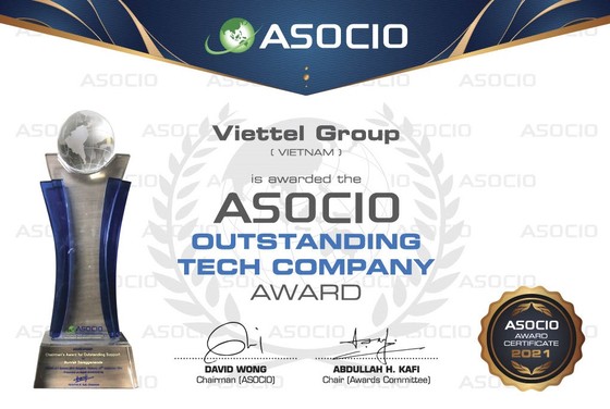 Viettel đoạt giải thưởng lớn ASOCIO 2021 với hệ sinh thái số toàn diện ảnh 1