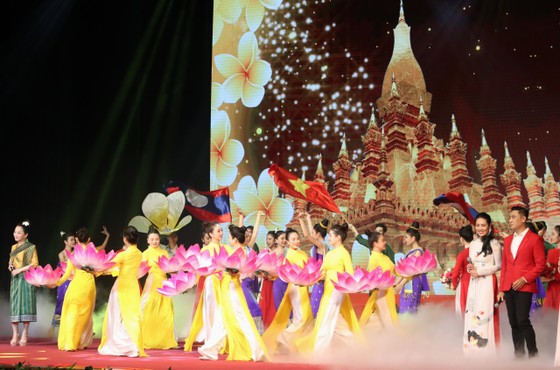 Tổ chức trọng thể Lễ kỷ niệm 60 năm Ngày thiết lập quan hệ ngoại giao Việt Nam - Lào ảnh 8