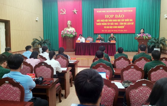 Hội thảo khoa học cấp quốc gia kỷ niệm 70 chiến thắng Tây Bắc ảnh 1