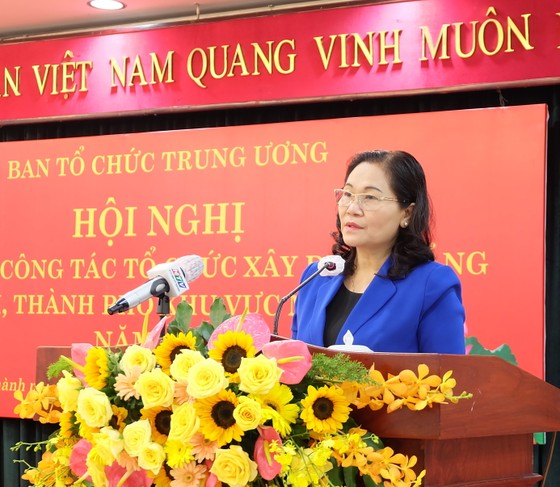 Giao ban công tác tổ chức xây dựng Đảng 21 tỉnh, thành phố khu vực phía Nam năm 2022 ảnh 2
