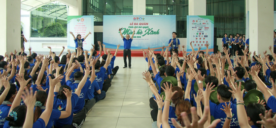 540 sinh viên Học viện Cán bộ TPHCM 'Tập sự phục vụ nhân dân' ảnh 1