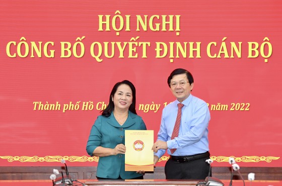 Đồng chí Trần Kim Yến được công nhận giữ chức Chủ tịch Ủy ban MTTQ Việt Nam TPHCM ảnh 1