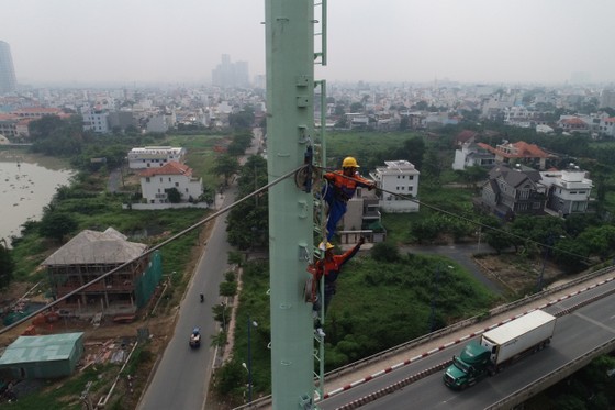 Đẩy nhanh tiến độ triển khai công trình đường dây 220kV Cát Lái-Tân Cảng ảnh 1