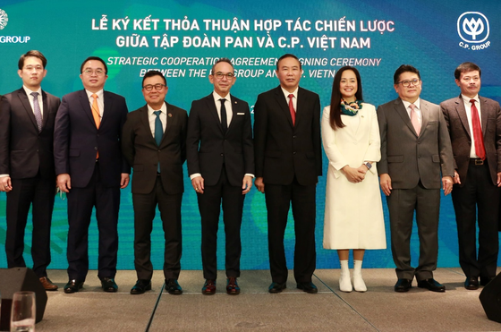 Lễ ký kết thỏa thuận hợp tác chiến lược giữa tập đoàn PAN và C.P. Việt Nam ảnh 5