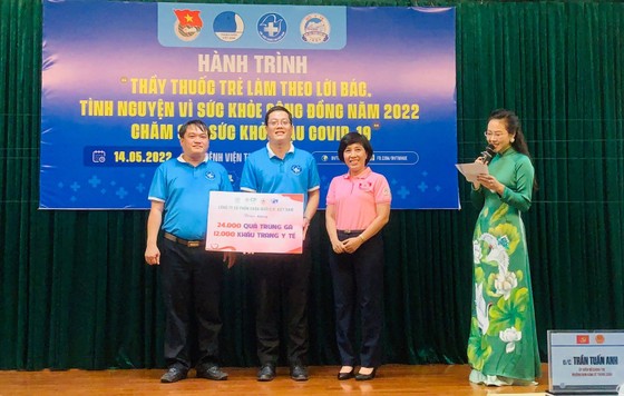 C.P. Việt Nam đồng hành cùng 'Thầy thuốc trẻ làm theo lời Bác, tình nguyện vì sức khỏe cộng đồng năm 2022' ảnh 2