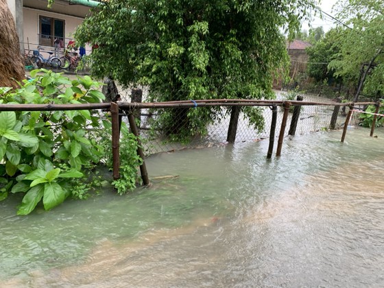 Nhiều tuyến đường tại TP Quảng Ngãi bị ngập do mưa lớn ảnh 6
