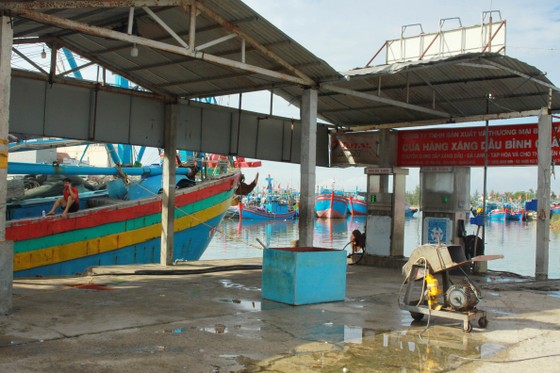 Xăng dầu giảm, ngư dân Quảng Ngãi chuẩn bị cho tàu vươn khơi ảnh 1