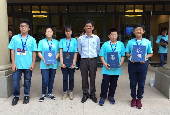 Việt Nam đoạt 5 huy chương bạc và đồng tại cuộc thi Toán học Thế giới - WMO 2018 ảnh 1