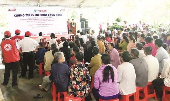 Công ty Vedan Việt Nam khám bệnh từ thiện và phát thuốc miễn phí tại tỉnh Đồng Nai ảnh 7