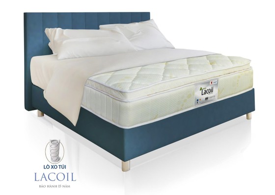 Nệm Vạn Thành Lacoil 8 lớp: Đông ấm, hè mát ảnh 2