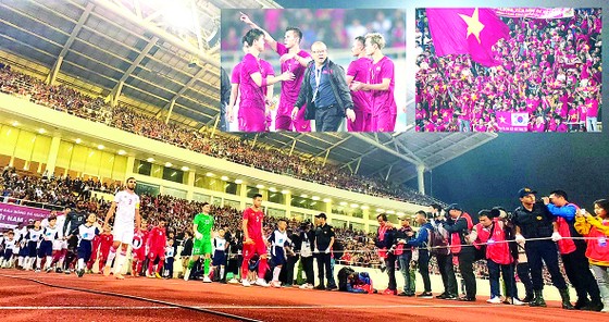 Đội tuyển Việt Nam tạo ra sức lôi cuốn mạnh mẽ người hâm mộ bóng đá nước nhà. Ảnh: DŨNG PHƯƠNG