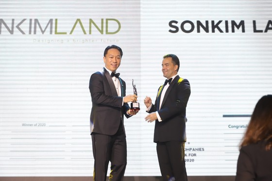 SonKim Land đạt giải thưởng 'Môi trường làm việc tốt nhất châu Á 2020' ảnh 1