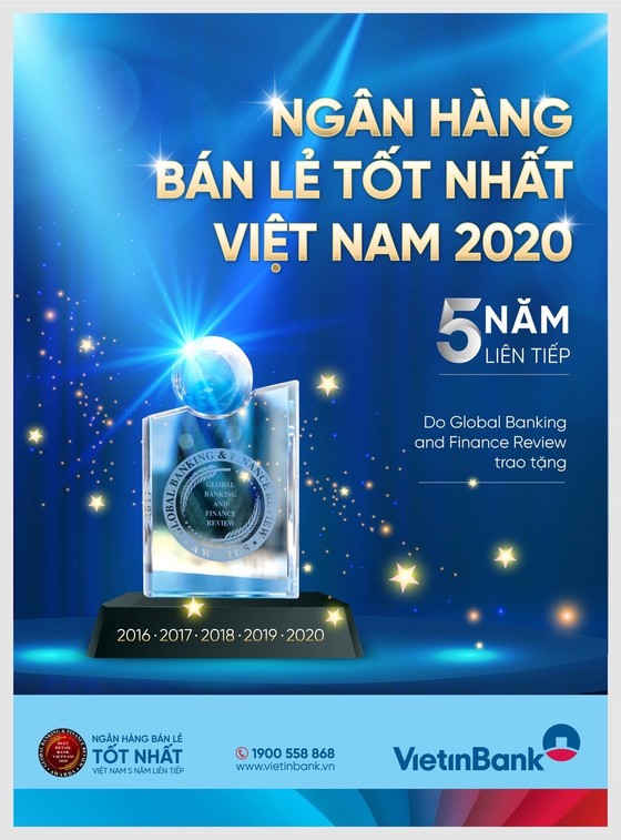 VietinBank lần thứ 5 liên tiếp vinh dự nhận giải thưởng 'Ngân hàng bán lẻ tốt nhất Việt Nam' ảnh 1