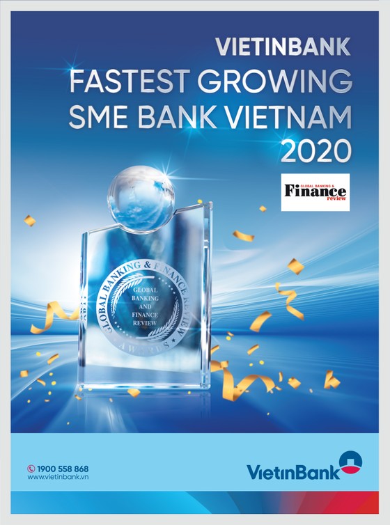 VietinBank nhận giải 'Ngân hàng SME phát triển nhanh nhất Việt Nam 2020' ảnh 1