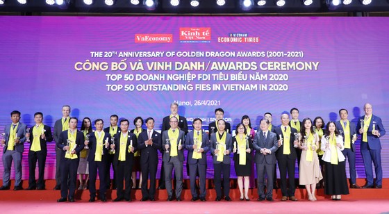 Vedan Việt Nam đón nhận giải thưởng Rồng Vàng 2020 ảnh 1