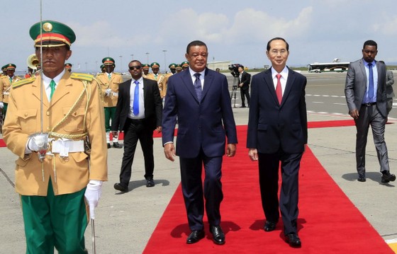 國家主席陳大光訪問埃塞俄比亞 ảnh 1