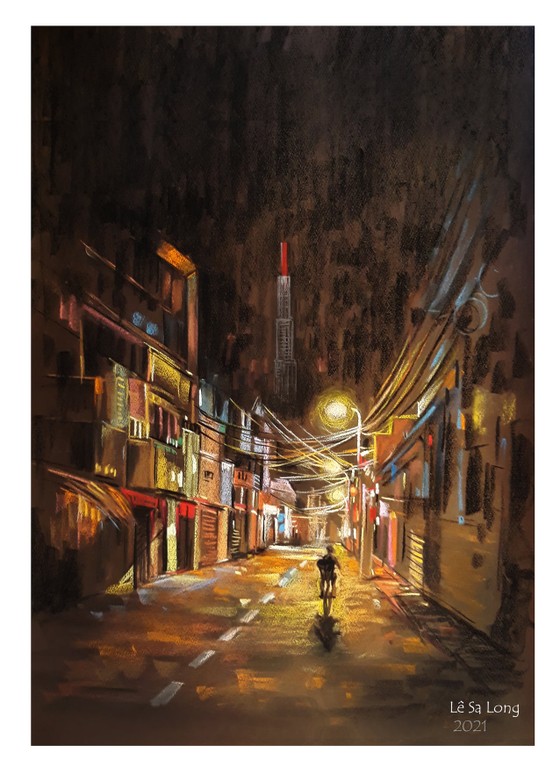 畫家黎沙龍：西貢隔離時 ảnh 12