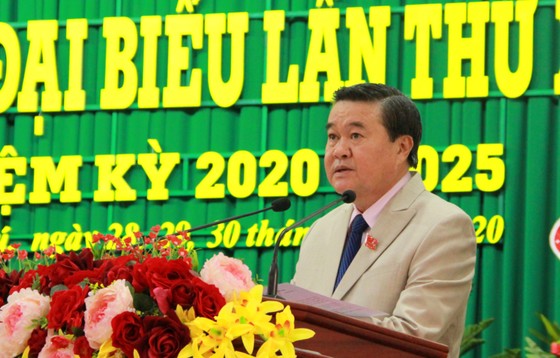 Đồng chí Nguyễn Thanh Hùng tái đắc cử Bí thư Huyện ủy Long Phú, Sóc Trăng ảnh 2