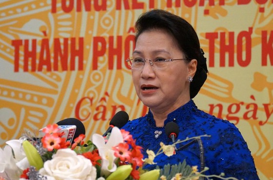 Chủ tịch Quốc hội Nguyễn Thị Kim Ngân dự kỷ niệm 75 năm ngày Tổng tuyển cử đầu tiên bầu Quốc hội ảnh 1