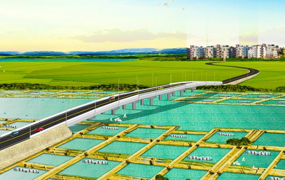 Sóc Trăng khởi công trục đường phát triển kinh tế Đông Tây hơn 2.000 tỷ đồng ảnh 2