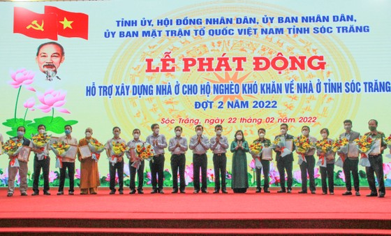 Sóc Trăng triển khai vận động xây dựng gần 2.000 căn nhà cho hộ nghèo ảnh 1