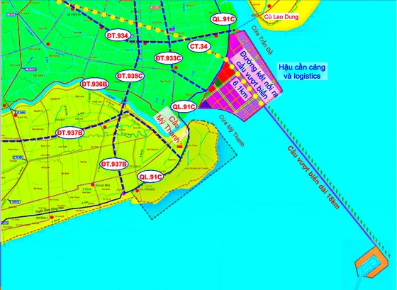 Trình Bộ GTVT thẩm định quy hoạch Cảng biển Trần Đề vào cuối tháng 6 ảnh 1