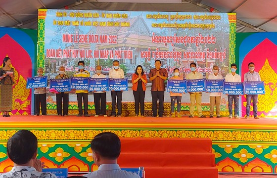 Rộn ràng lễ Sene Đôlta năm 2022 của đồng bào dân tộc Khmer ảnh 4