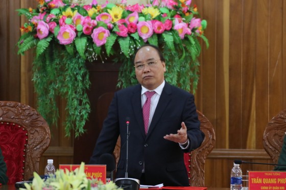 Thủ tướng Nguyễn Xuân Phúc thăm, chúc Tết Bộ Tư lệnh Quân khu V ảnh 3