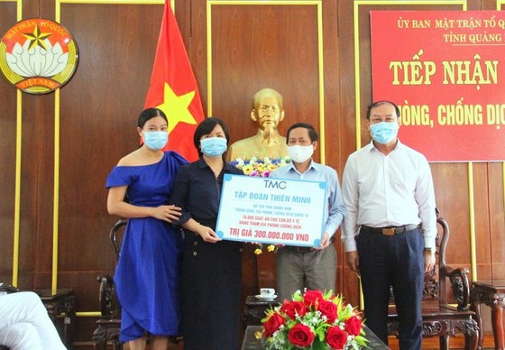 Nhiều doanh nghiệp chung tay cùng tuyến đầu chống dịch Covid-19 ở Quảng Nam và Đà Nẵng ảnh 1