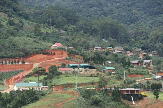 Hàng chục căn nhà xây dựng trái phép giữa đất rừng ở Lâm Đồng ảnh 9