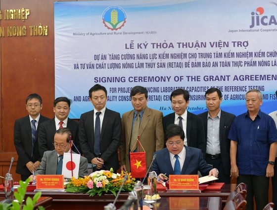 Nhật Bản viện trợ Việt Nam 10,9 triệu USD giám sát an toàn thực phẩm ảnh 1