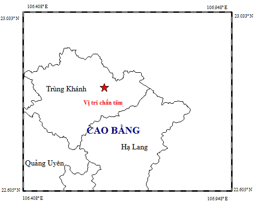 Động đất mạnh 5.4 độ richter tại huyện Trùng Khánh, tỉnh Cao Bằng ảnh 2