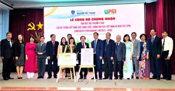 Trường ĐH Nguyễn Tất Thành đạt chuẩn 4 sao của UPM ảnh 1