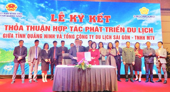 Saigontourist Group ký kết hợp tác thúc đẩy phát triển du lịch Quảng Ninh ảnh 1