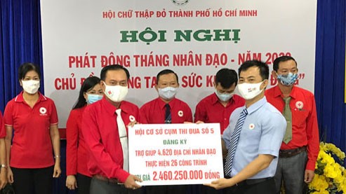 Phát động Tháng nhân đạo vì sức khỏe cộng đồng ảnh 1