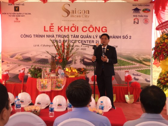 SAIGON SILICON CITY (SSC) khởi công công trình: Nhà Trung tâm Quản lý Điều hành số 2 thuộc dự án “Xây dựng và Phát triển Khu Công viên Sài Gòn Silicon” ảnh 1