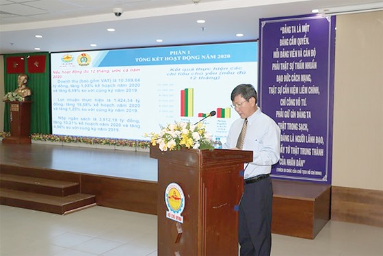 Hội nghị Đại biểu Người lao động Công ty TNHH Một thành Viên Xổ số Kiến thiết thành phố năm 2021 ảnh 1