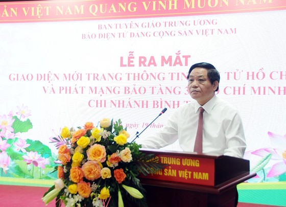 Ra mắt giao diện mới Trang Thông tin điện tử Hồ Chí Minh ảnh 3