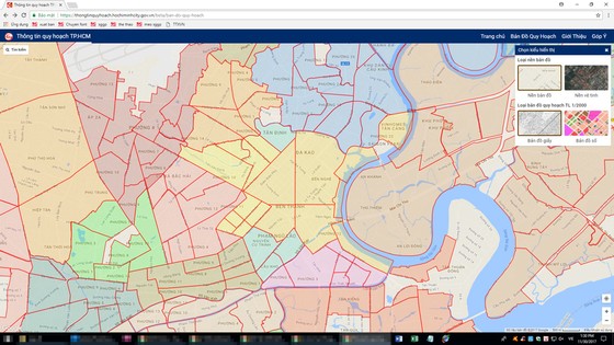 Từ hôm nay, có thể tra cứu trực tuyến thông tin quy hoạch của TPHCM ảnh 3