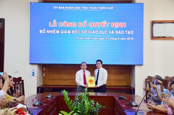 Ông Nguyễn Tân làm Giám đốc Sở GD-ĐT tỉnh Thừa Thiên – Huế ảnh 1