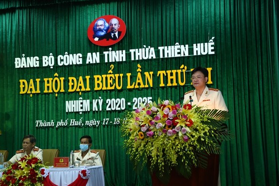 Thượng tá Nguyễn Thanh Tuấn được bầu làm Bí thư Đảng ủy Công an Thừa Thiên – Huế ảnh 1