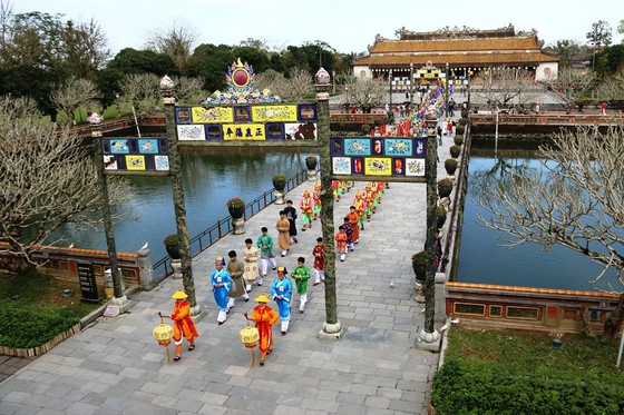 Lần đầu tái hiện lễ Nguyên đán thời Nguyễn ở điện Thái Hòa ảnh 3