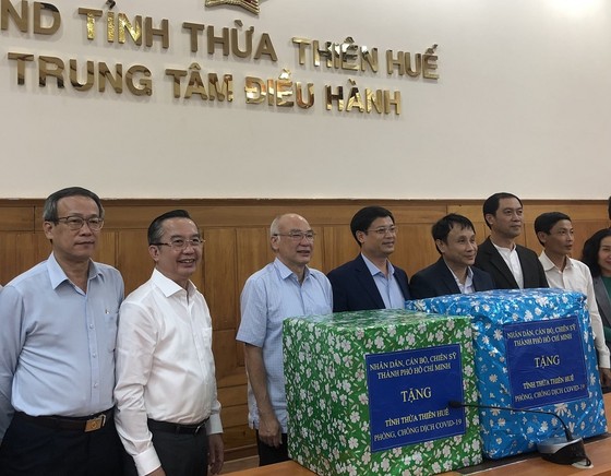 TPHCM cảm ơn chính quyền, nhân dân Thừa Thiên – Huế đã hỗ trợ chống dịch Covid-19 ảnh 2
