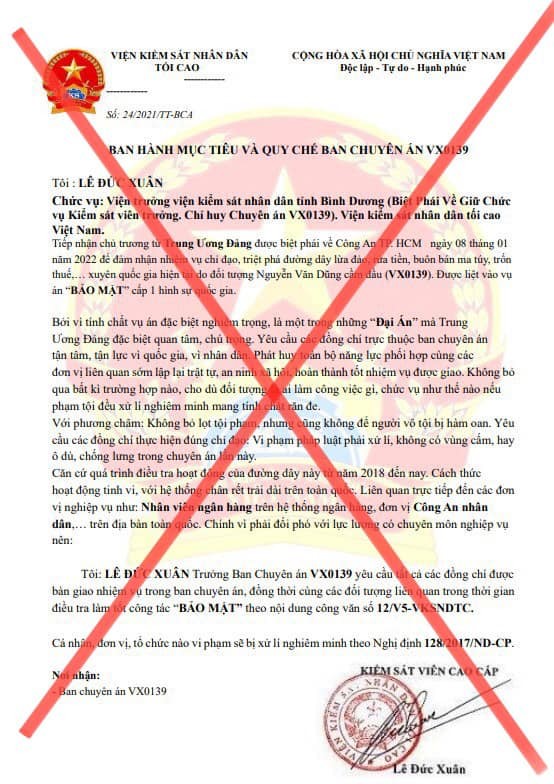 Truy tìm nhóm đối tượng giả danh cán bộ ngân hàng và Bộ Công an lừa đảo 1,3 tỷ đồng ảnh 3