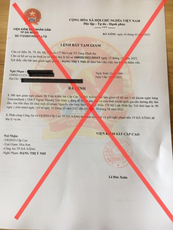 Truy tìm nhóm đối tượng giả danh cán bộ ngân hàng và Bộ Công an lừa đảo 1,3 tỷ đồng ảnh 1