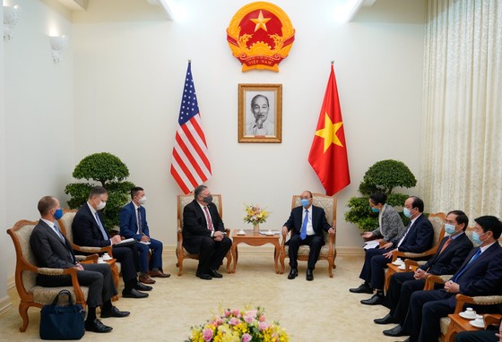 Thủ tướng Nguyễn Xuân Phúc tiếp Ngoại trưởng Hoa Kỳ Mike Pompeo ảnh 1