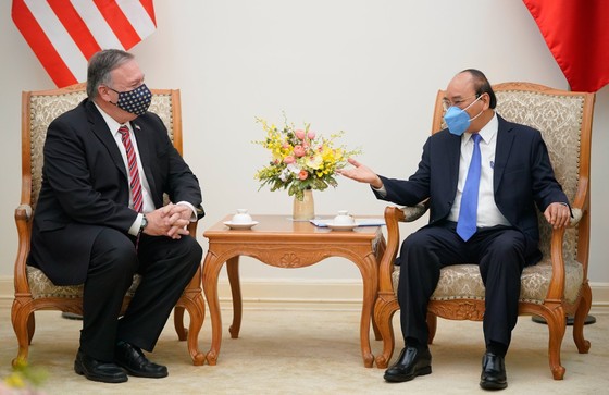 Thủ tướng Nguyễn Xuân Phúc tiếp Ngoại trưởng Hoa Kỳ Mike Pompeo ảnh 2